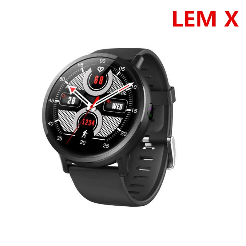 

Top Watch LEM X 4G Smart Watch Android 7.1 Simcall Phone 8MP Camera GPS WIFI Heart Rate IP67 Waterproof Smartwatch for Men Women