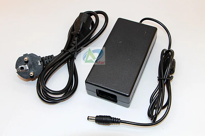 

Lcd monitor ac dc adapter 12v 4a lcd display power supply 110V-240V power cord European plug
