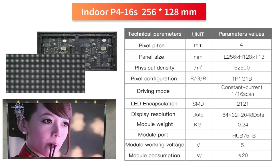 TEEHO10mm P10 крытый красный светодиодный экранный модуль 32*16 пикселей точечный матричный модуль панель постоянного тока для p10 led дисплей доска