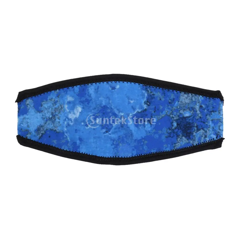 Underwater Scuba Diving Dive Snorkel Mask Neoprene Padded Strap Hair Cover Wrap Band Protector Water Sports Accessories