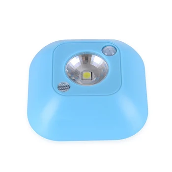 

LED Wireless Sensor Night Light Infrared Motion Activated Sensor Lights Battery Powered Wall Wardrobe Cabinet Night Lights Lamp