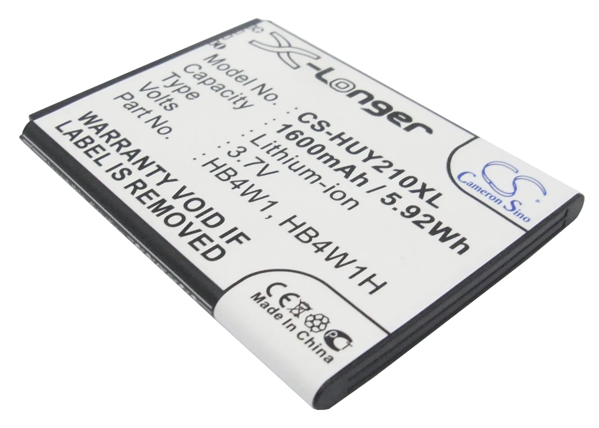 Cameron Sino высокое качество 1600mAh аккумулятор HB4W1 HB4W1H для Huawei Ascend C8813D G520 U8685D C8813 G510 G525 G530