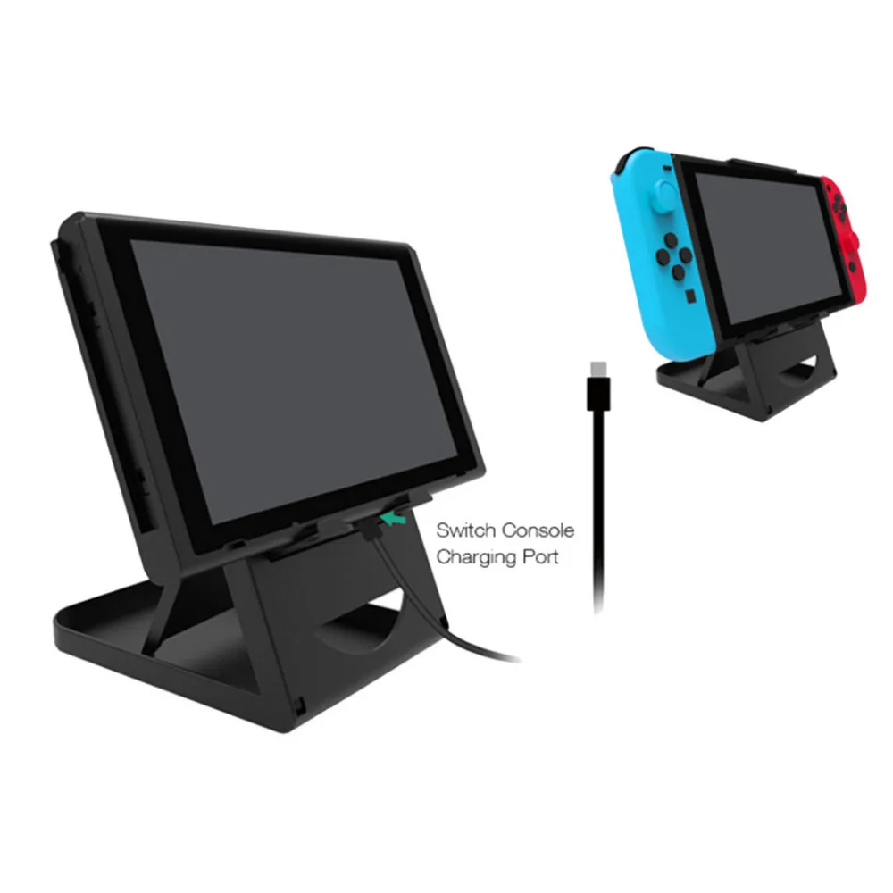 

Adjustable Foldable Switch Holder Bracket Compact Bracket Play stand Stand Holder for Nintendo Nintend Switch Console Controller