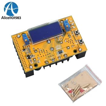 

10A DC-DC Adjustable LCD Dual Display CC CV Power Supply Step Down Module Short Circuit Protection Case DC-DC Boost Converter