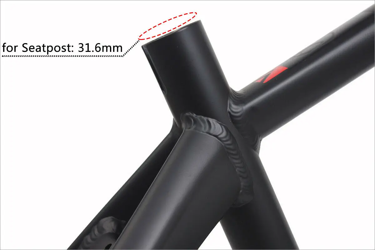 Perfect JESSICA 26er Mountain Bike Frames MTB Bicycle Frame Bicycle Ultralight Aluminum Frames Bicycle Headset 44mm16/17inch Bike Frame 6