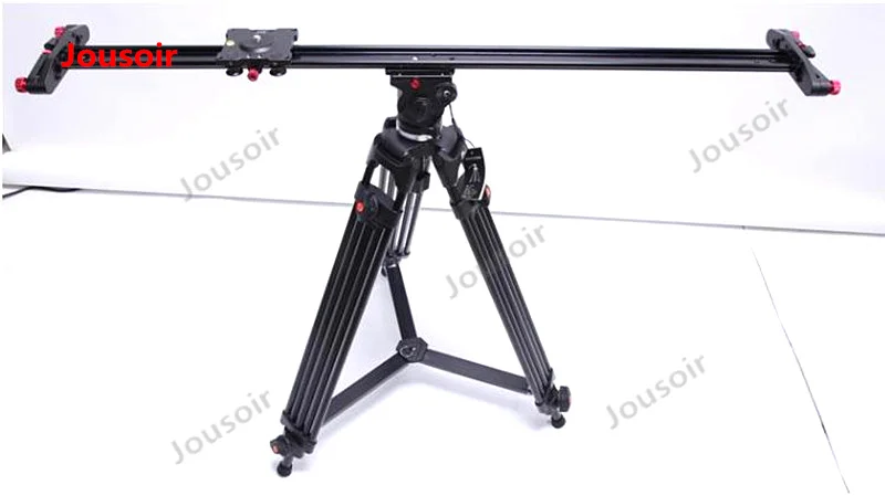 

100CM Damping Rails mobile video capture track SLR camera photography camera rocker arm Dual balancer CD50 T03
