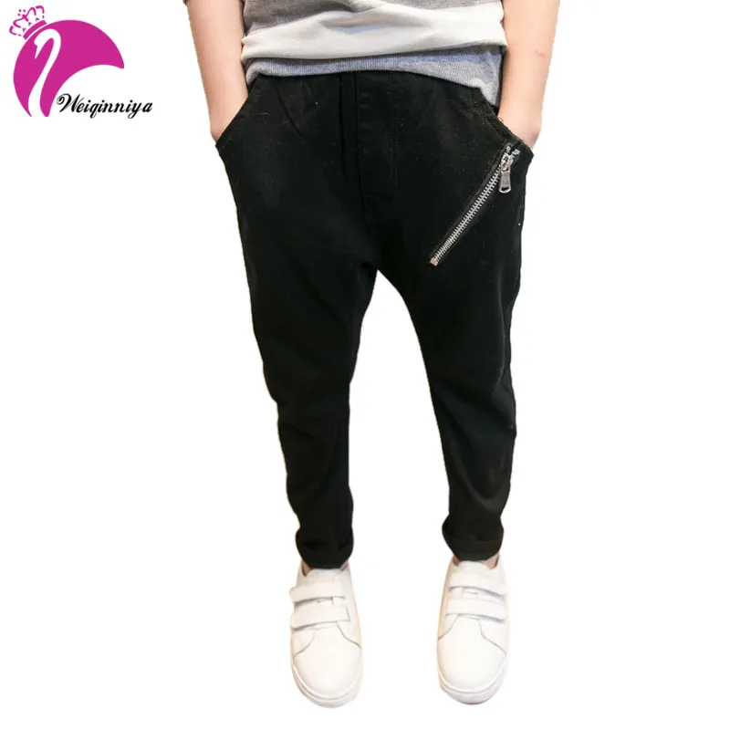 Baby Boys Pants Fashion Children Boy Loose Active Patchwork Harem