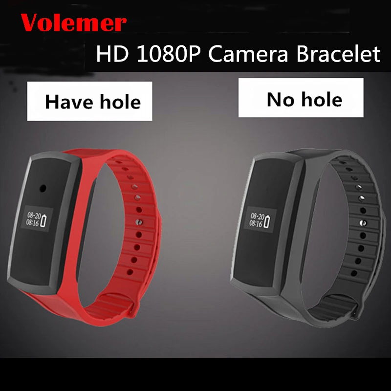 

X18 Mini Camcorder Smart Band HD 1080P Mini Camera Watch Pedometer Smart Wristband Watch Camera Voice Video Recording Bracelet