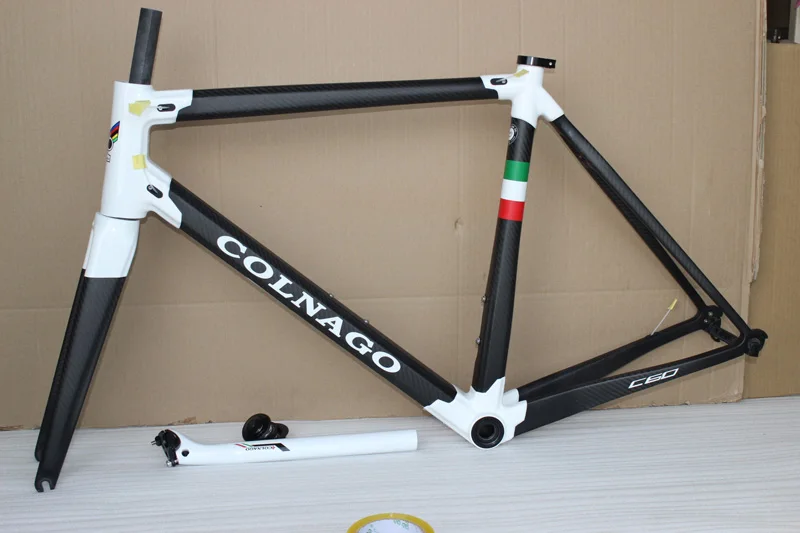 28 цветов Colnago C60 рамка набор углеродных велосипедов дорожный велосипед рама велосипеда блестящая рама набор