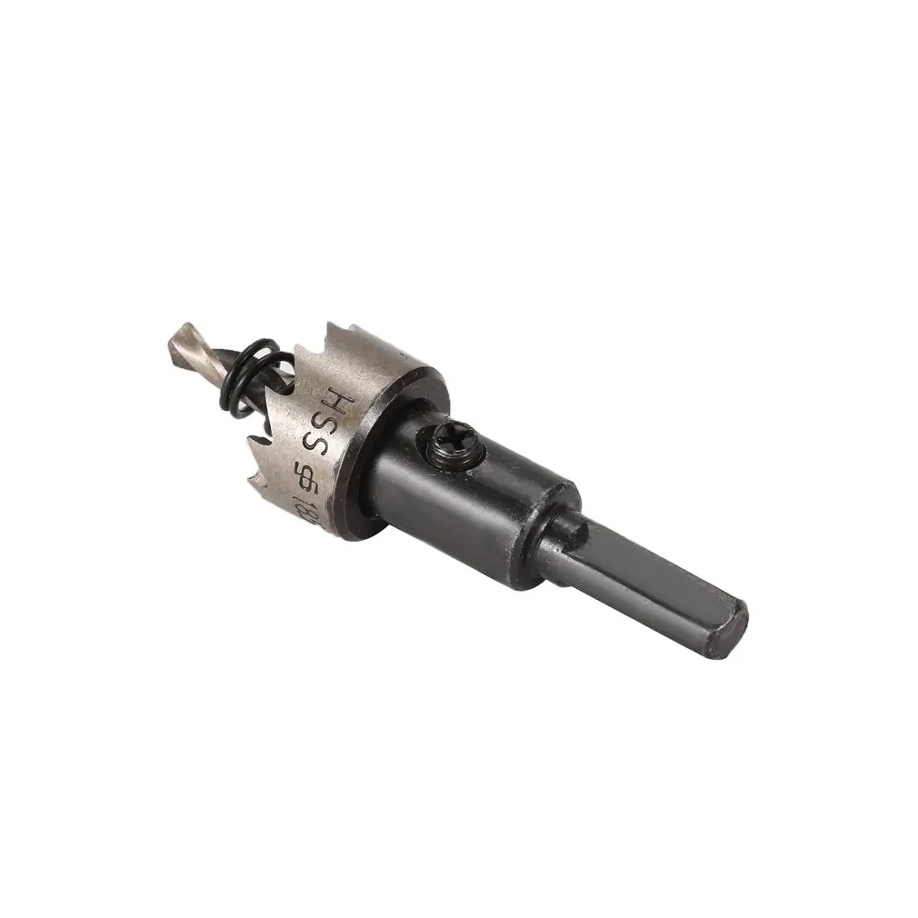 18.5MM Carbide Tip HSS Drill Stainless Steel Hole Saw Metal Wood Drilling Tool Hole Cut Tool For Installing Locks