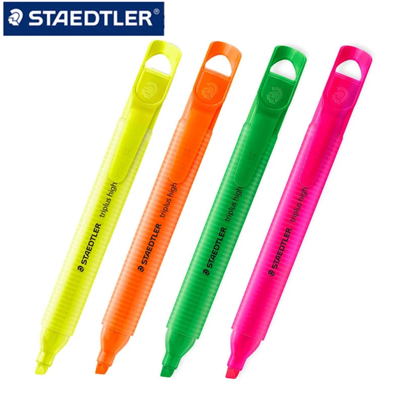 STAEDTLER 3654 Радужный треугольник маркер ручка Солнечный свет хайлайтер
