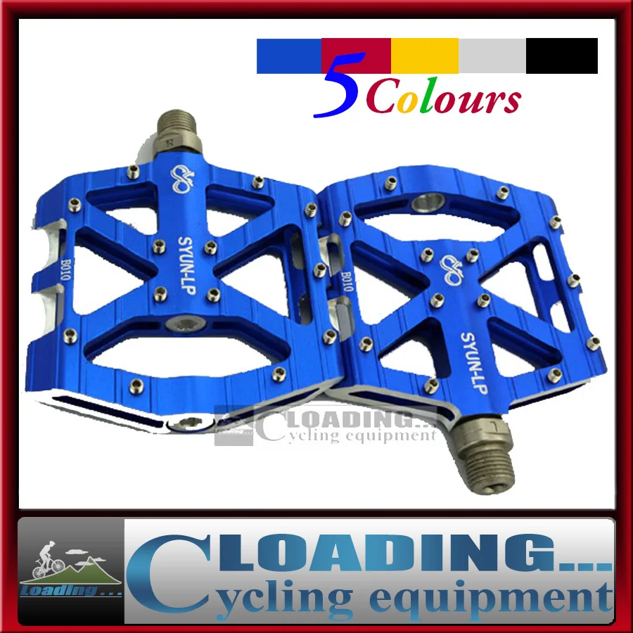 

2017 New Brand Cycling  Bicycle Road Pedal MTB Super Tread Pedals Ultralight Sealed Bearing With Spike Bike Parts CNC Anodizing