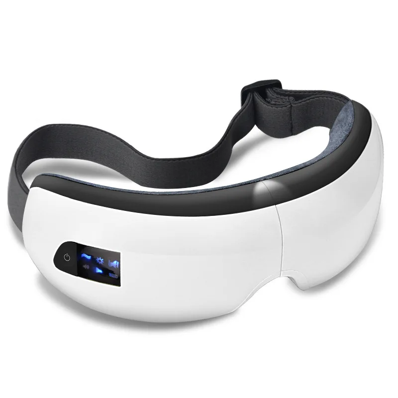 Flodable Eye Massager Air Pressure and Vibration Massage with Heat Function Bluetooth Music Player USB Charging