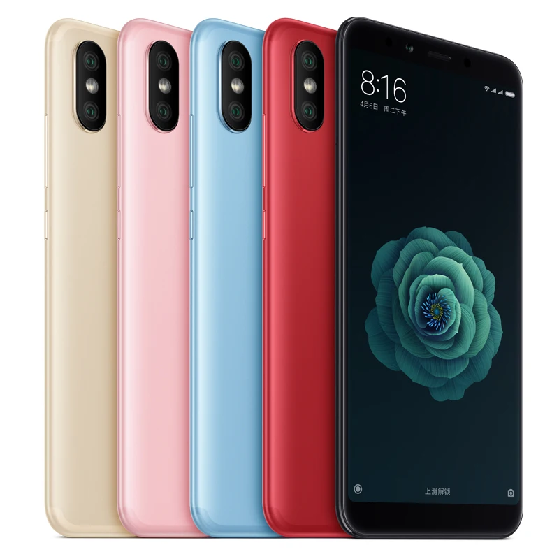 Глобальная версия Xiaomi Mi A2 4 Гб 64 Смартфон Snapdragon 660 AIE cpu 5 99 ''полный экран 20MP 12MP AI