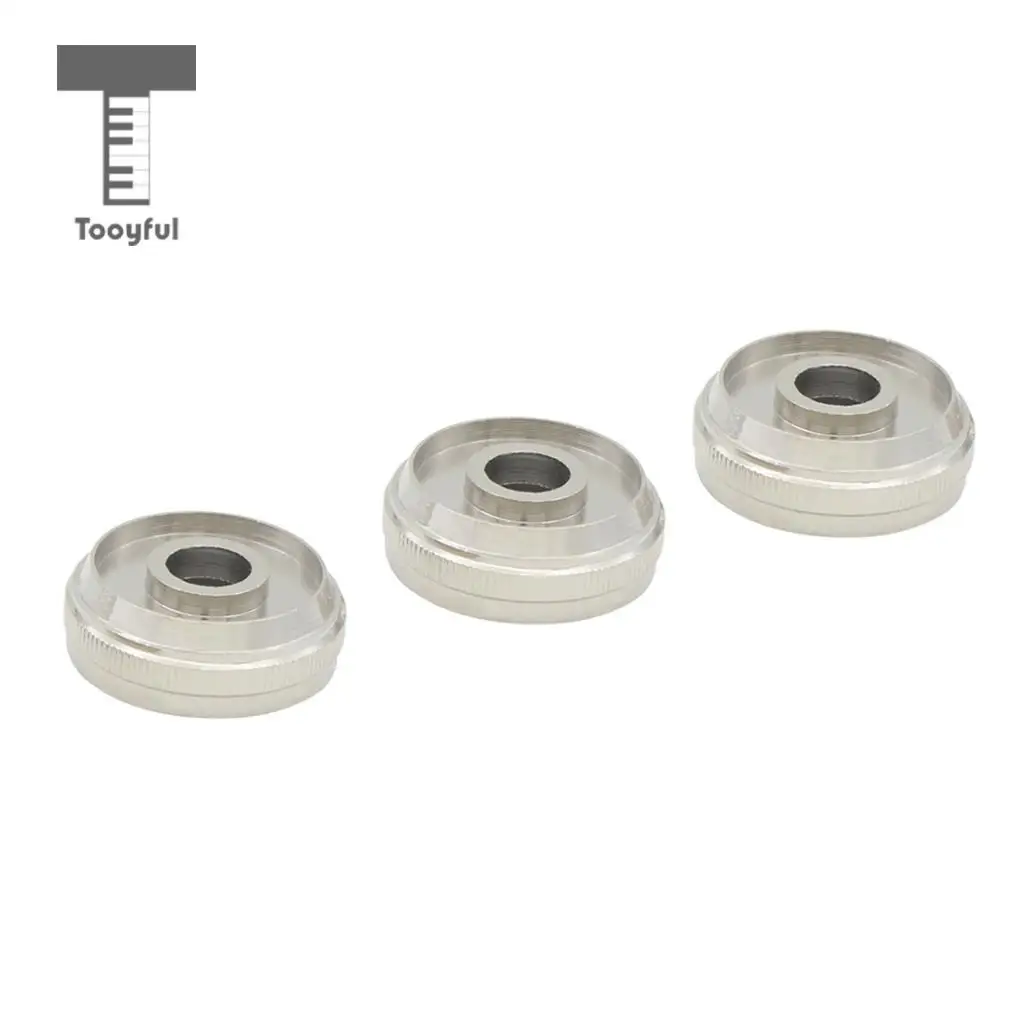 Tooyful 3Pcs Trumpet Valve Cap Screw Trumpet Repair Replacement Parts Tough