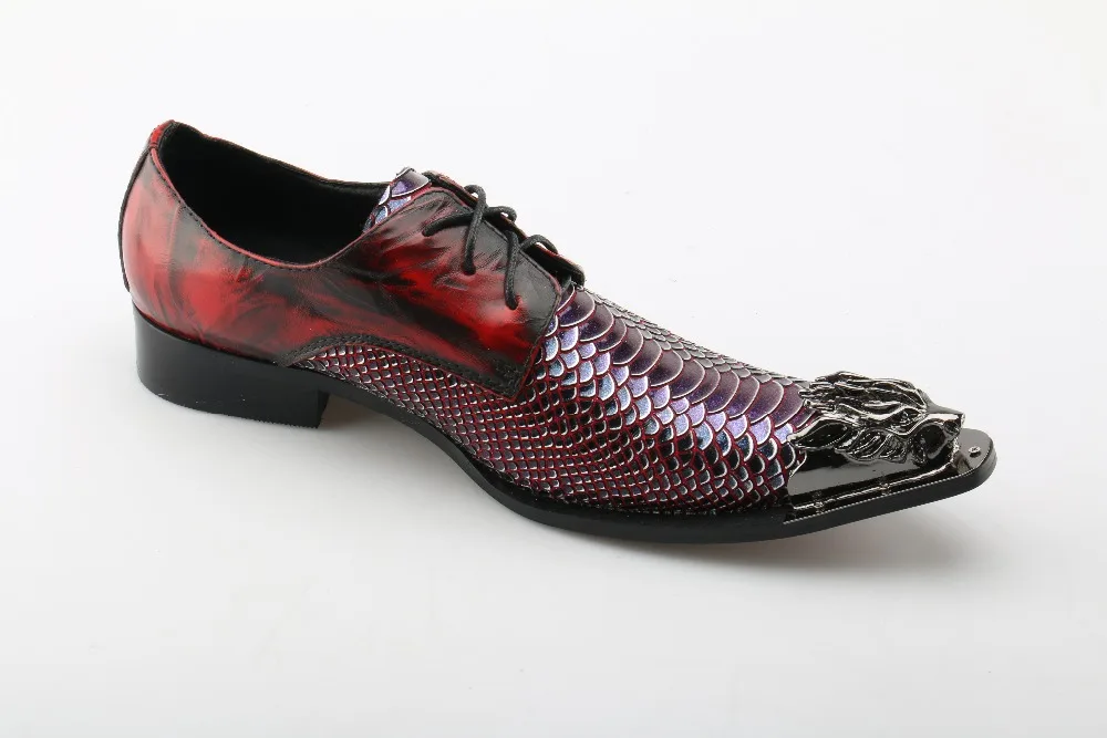 Sapatos De Itália Genuíno Hombre 1 Negócios Ata Beertola Couro Vestido Estilo Snake Red Moda Imprimir Acima Zapatos Flats Masculina Loafers 7qCRCv6w