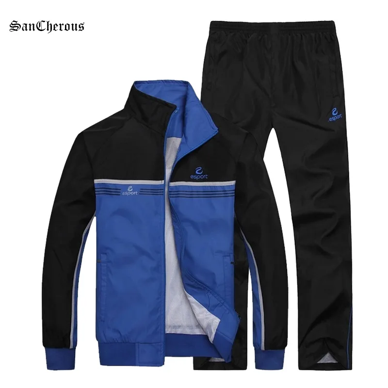 2017 High Quality Tracksuit Men Jackets Mens Sweatshirts Mens Tracksuits Plus Size 4XLmen