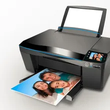 100 шт 6 дюймов бумага для рисования двухсторонняя фотобумага для струйной печати печать Цвет односторонняя покрытием печать Выделите водонепроницаемый световой