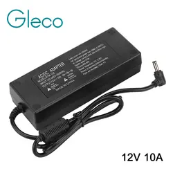 DC 12 V 10A 120 W Мощность адаптер Светодиодный драйвер питания для Светодиодный полосатый свет для бара Света США/ЕС/AU/UK для выбора