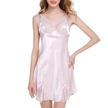 Модное сексуальное женское, на шнуровке, сексуальные пижамы на бретельках, нижнее белье с глубоким v-образным вырезом, популярное Женское ночное платье, ночная рубашка