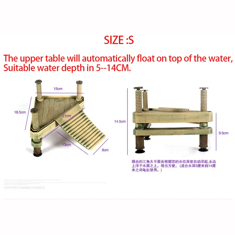 Черепаха, скалолазание, остров греться, платформа, Водные товары для домашних животных, аквариумные украшения для черепах, черепахи греются, плавающие, Kingpet