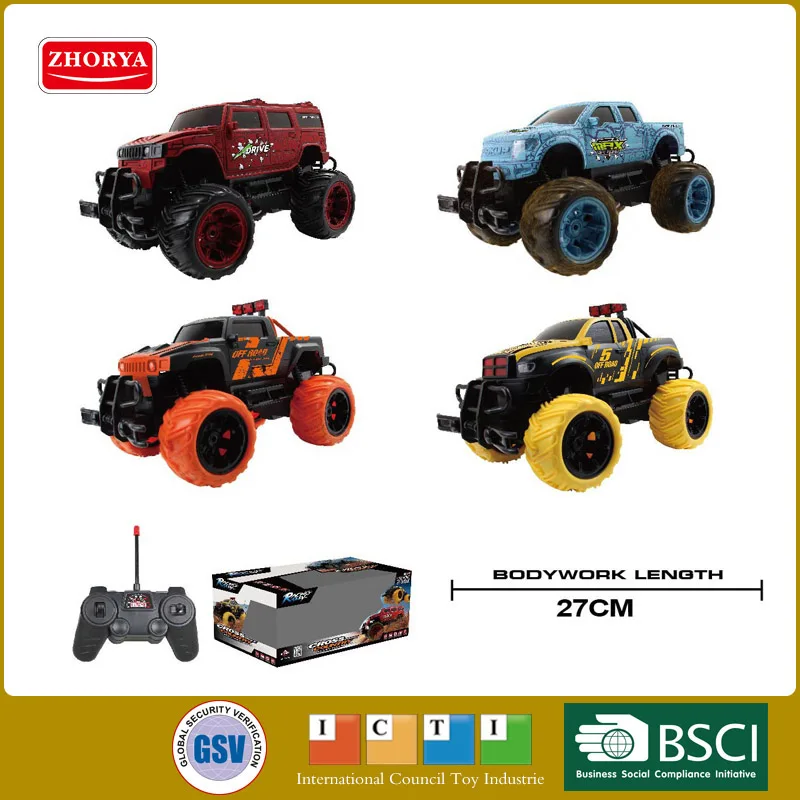 Горячие Большие колеса внедорожник 27 МГц remote control cars rc Пикап toys модель для детей подарки