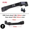 WUZEI MTB 1pc Brake Disc Ultralight Bracket IS PM A B to PM Brake Disc Bracket Adapter For 140 160 180 203mm Rotor ► Photo 3/6