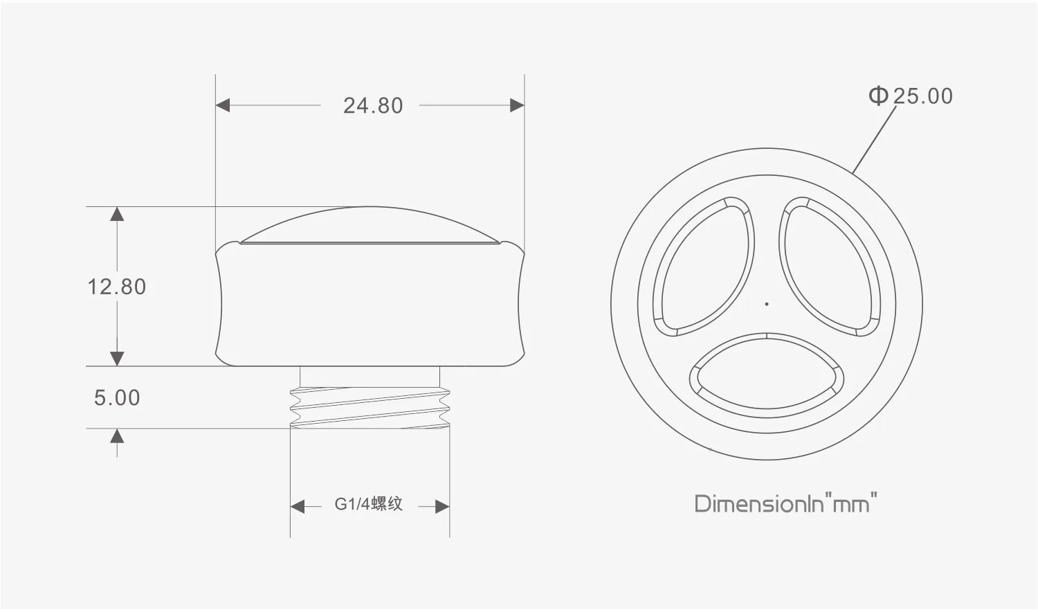 de ar bronze automático + manual válvula