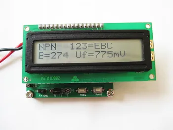 

Transistor tester frequency meter thermometer ESR inductance