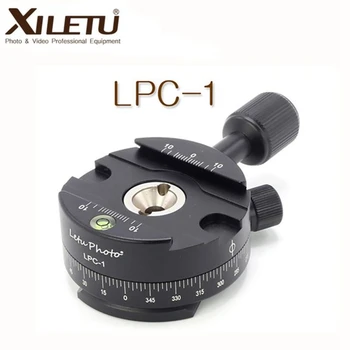 

Xiletu LPC-1 360Degree Panoramic Platform Tripod head Mounting Adapter Clamp For Arca Swiss Digital Camera With 1/4"-3/8" screw