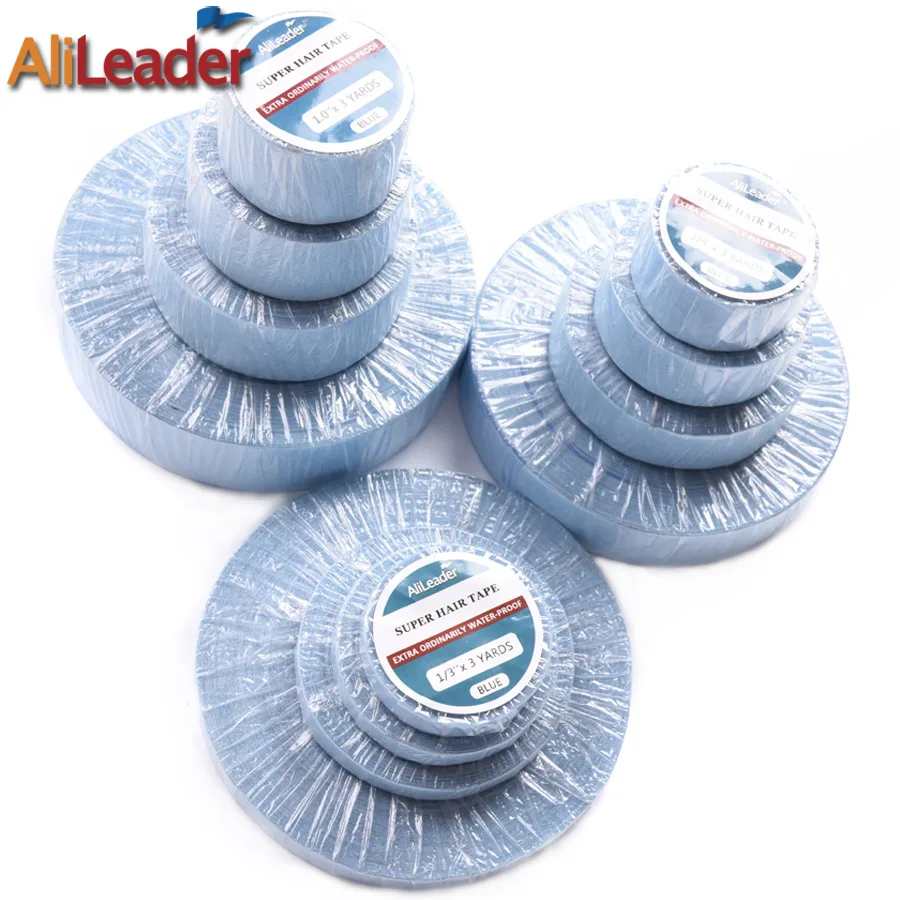 Strong Wig Glue Adhesive For Lace Front Wig And Toupee 3 6 12 36 Yards Beaded Adhesives And Hair Tapes For Tape Hair Extensions
