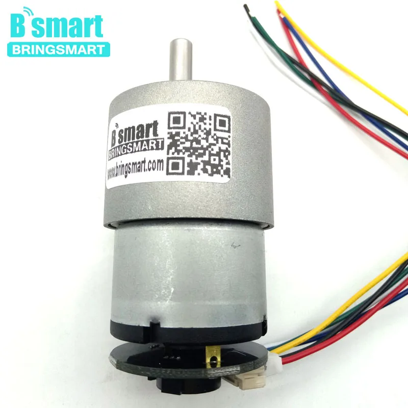 Bringsmart мотор кодировщик с частотой вращения двигателя постоянного тока 12 В