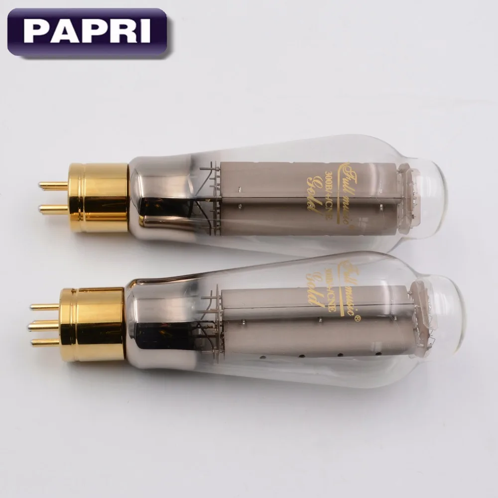 PAPRI клапан предусилитель TJ FULLMUSIC 300B/+/CNE золото Винтаж вакуумная трубка замена фабрика подобранная пара 1 пара