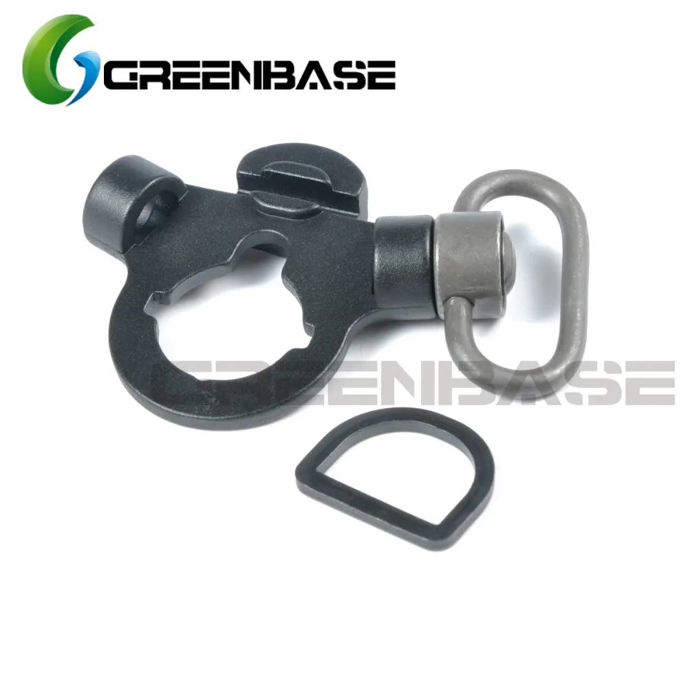 Greenbase Трой двойной боковой Конец пластины гибкий QD Слинг поворотный адаптер для