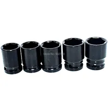 5 шт. набор ударных насадок 1/" винт гаечный ключ пневматические пистолеты инструменты размеры 20 мм 21 мм 22 мм 23 мм 24 мм для установки ударных пистолетов и трещотки воздуха