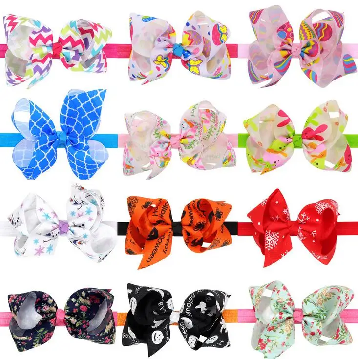 halloween and christmas elastic band