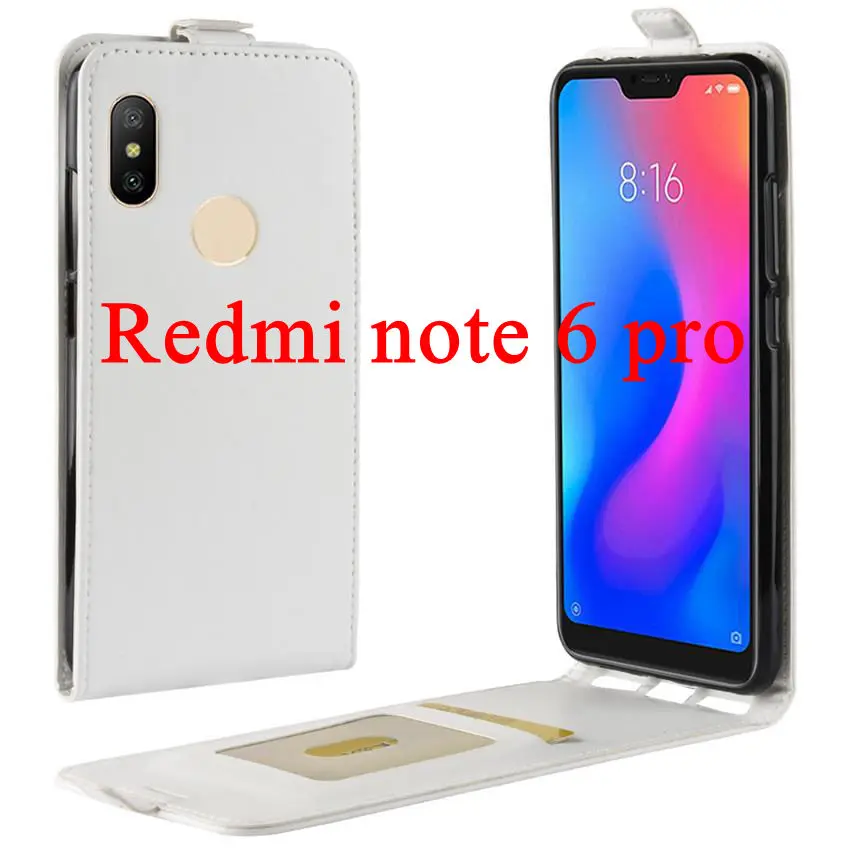 Чехол для Redmi Note 7 6 pro откидной бумажник из искусственной кожи чехол телефона Xiaomi 4X