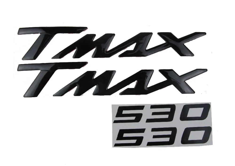 KODASKIN 3D рельефные наклейки эмблемы наклейки хромирование мотоцикл логотипы для YAMAHA TMAX 530