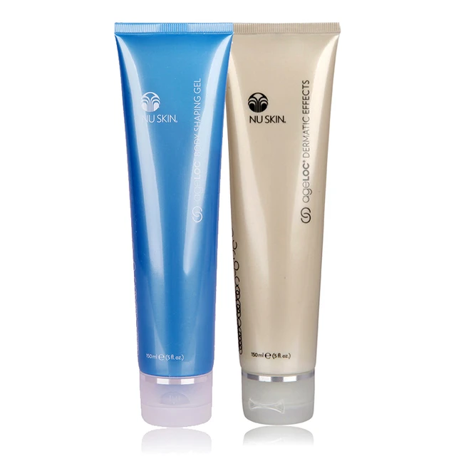 Nuskin Body Firming Emulsion body slimming gel blue and white combination  package - AliExpress
