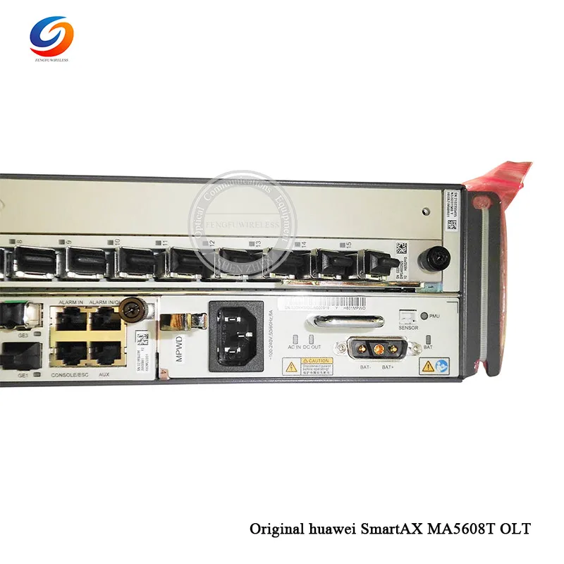 HUA WEI OLT MA5608T GPON с 1*2* MCUD 1* MPWD AC и DC плата питания, 1* GPFD 8*16 портов GPON с модулем C++ SFP