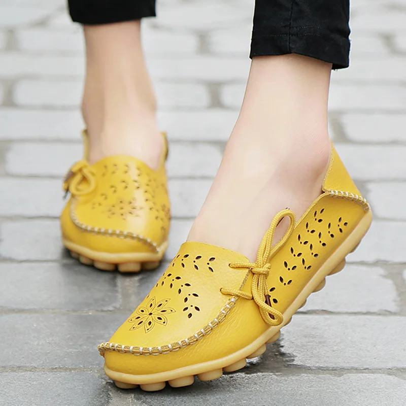 

2019 Breathable Mesh Women Flats Shoes White Loafers Slip on Shoes for Women Casual Nurse Shoes 15 Candy Colors Espadrilles