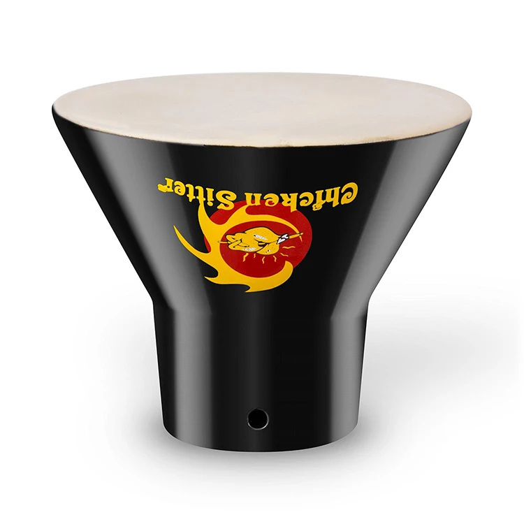 

Kamado Grill Parts BBQ Chicken Sitter Fit for 18" 21"23.5" auplex kamado size Upper Dia 6.1cm Bottom Dia 12.5cm Height 10.6cm