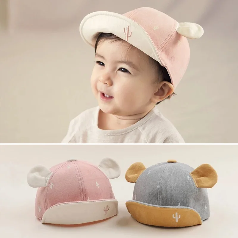 2019 весенние детские шапки для мальчиков и девочек козырек с вышивкой героев мультфильмов летняя кепка-бейсболка для новорожденных детей