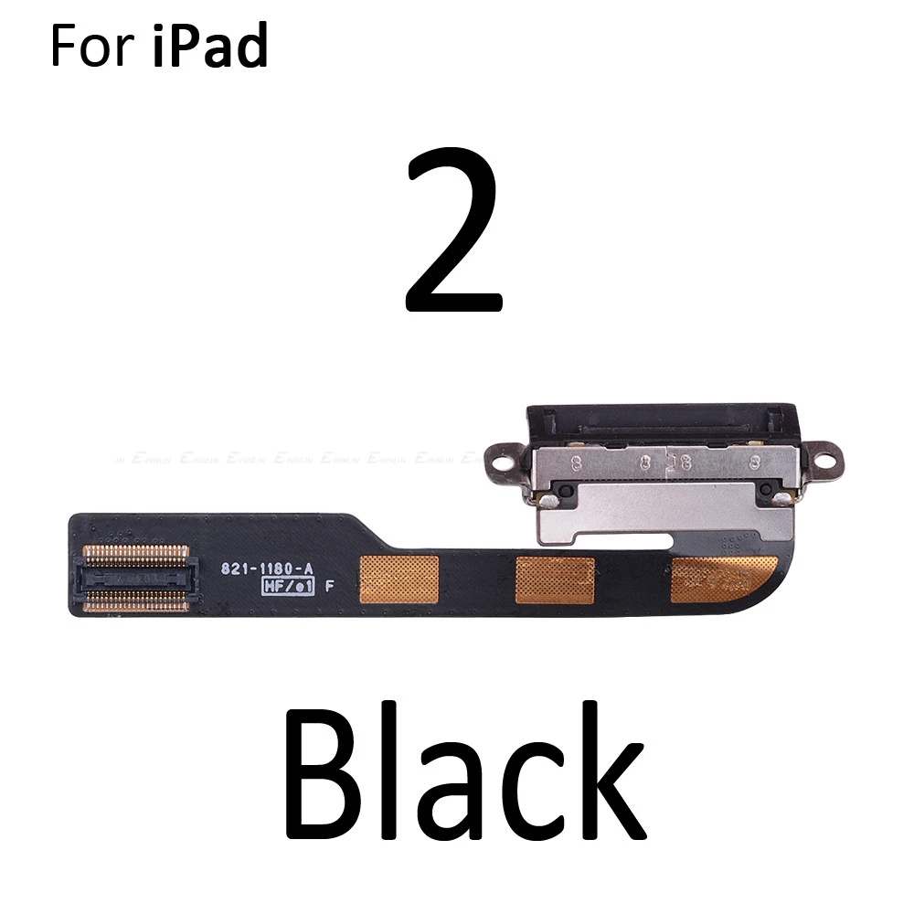 USB Charging Port Dock Plug Connector Charger Flex Cable For iPad 4 Air 2 3