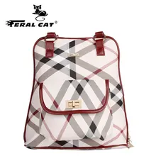 FERAL CAT mochilas mujer Simple classic desgin good quality girls canvas backpack student school book bag women backpack FERAL CAT mochilas mujer Simple classic desgin good quality girls canvas backpack student school book bag women backpack