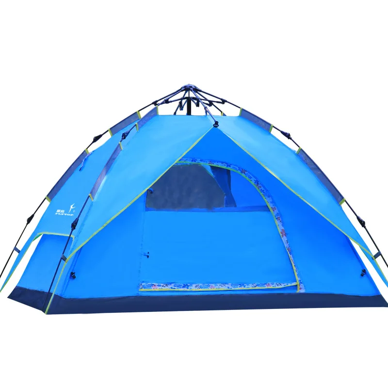 

Flytop 3-4 person outdoor tent large capacity camping hiking waterproof tents Ultralight outdoor travel tents breathable