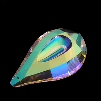 

80pcs/lot 63mm AB Color Crystal Chandelier Prism Suncatcher Pendant Free Shipping