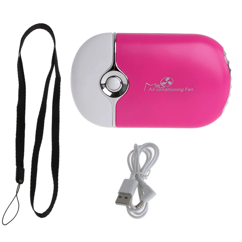 

Mini Portable Hand Held Desk Air Conditioner Humidification Cooling Fan Cooler
