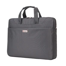 15-16 дюймов Сумка для ноутбука Для женщин Для мужчин Тетрадь сумка Водонепроницаемый Компьютерная сумка-чехол(серый