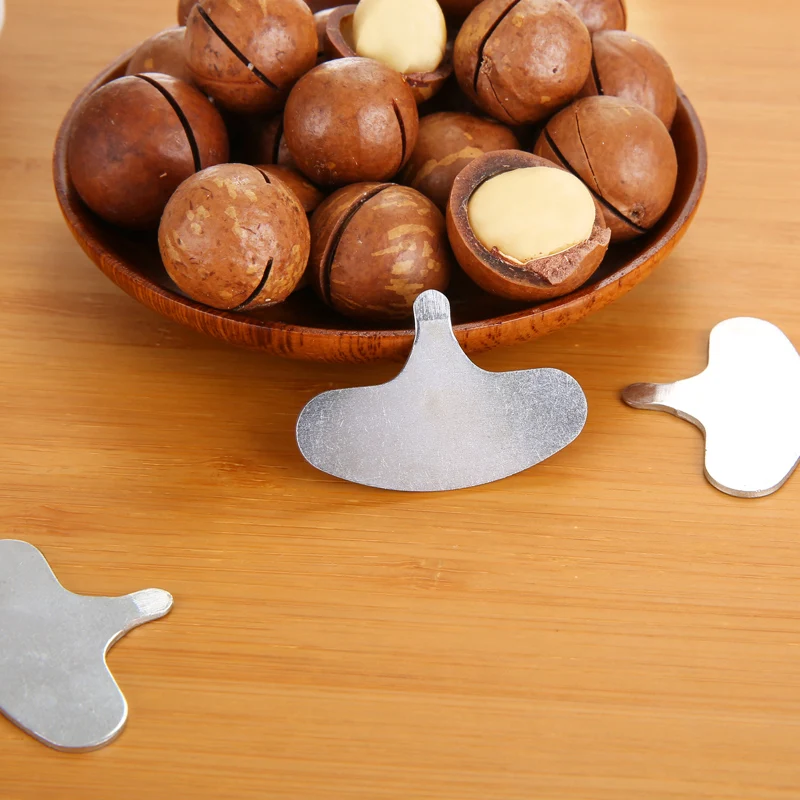Cokytoop домашний орехокол Macadamia портативный походный нержавеющая сталь орехоколы